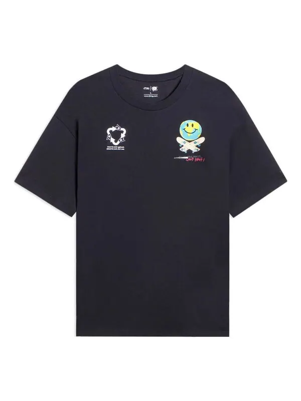Футболка x og_slick earth графическая футболка Li-Ning — изображение 1 из 2, черный/мульти