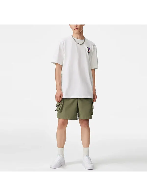Футболка badfive trap графическая свободная футболка Li-Ning — изображение 3 из 4, белый/мульти