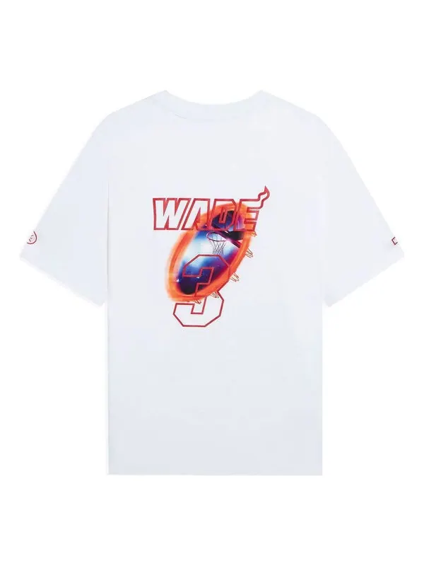 Футболка с рисунком Marvel Way of Wade Li-Ning — изображение 2 из 2, белый/мульти