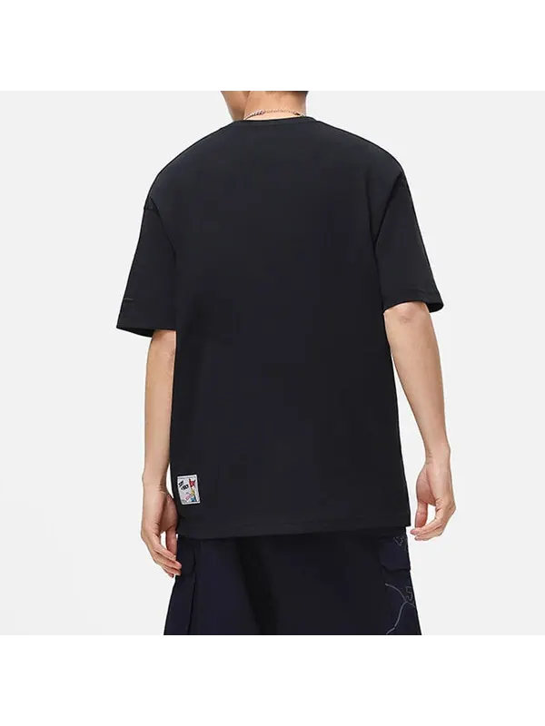 Футболка с рисунком Дисней Зверополис Li-Ning — изображение 4 из 4, черный/мульти