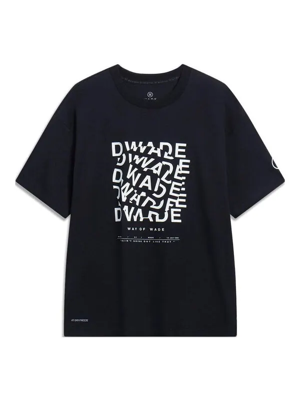 Футболка с коротким рукавом way of wade Li-Ning — изображение 1 из 2, черный