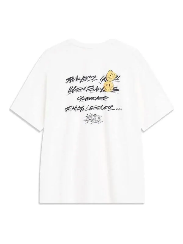 Футболка x og_slick скейтбординг футболка с коротким рукавом Li-Ning — изображение 1 из 2, белый