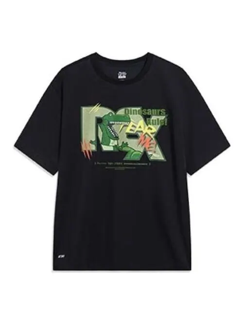 Футболка с рисунком Disney Toy Story Li-Ning — изображение 1 из 2, черный/мульти