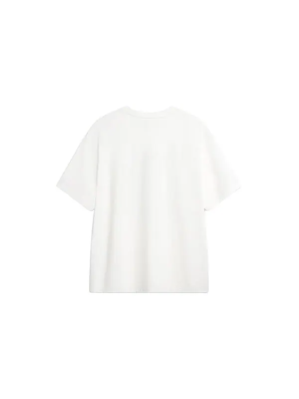 Футболка let's be lucky graphic t-shirt 'white green' Li-Ning — изображение 2 из 2, белый/зеленый