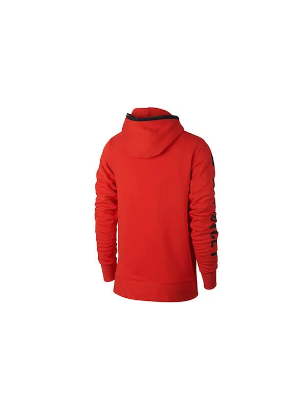 Куртка Men's Nike Air Force1 Hooded Jacket Red — изображение 2 из 4, красный