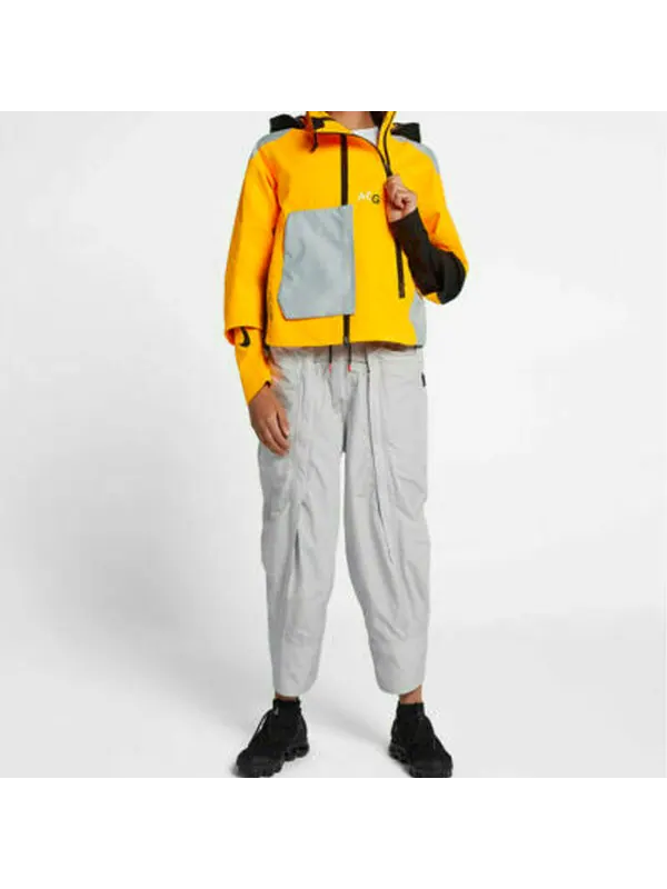 Куртка lab acg deploy gore-tex jacket for yellow Nike — изображение 4 из 4, желтый