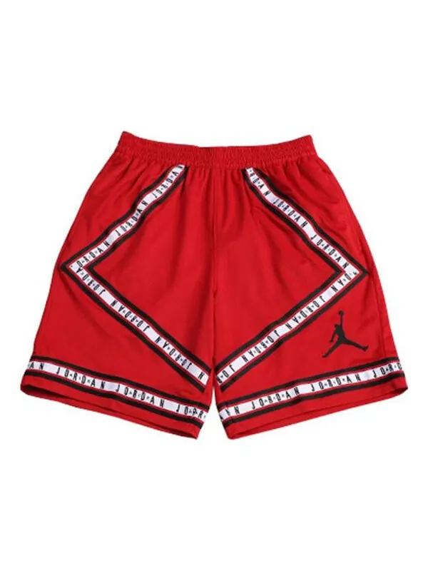 Шорты dri fit мужские баскетбольные короткие красные Air Jordan — изображение 1 из 2, красный/белый