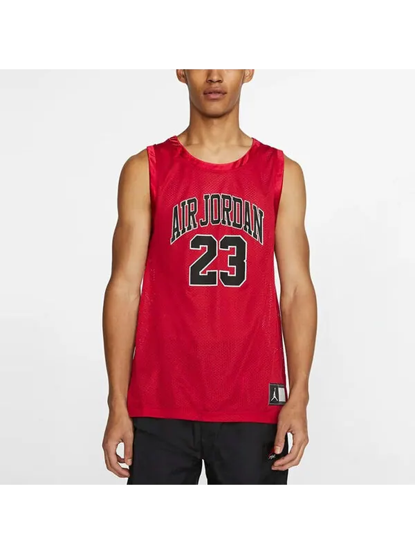 Майка Air Jordan DNA Distorted Flying Men's Basketball Mesh Training Vest — изображение 3 из 4, красный