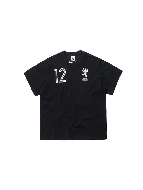 Футболка x off-white mercurial nrg x t-shirt 'black' Nike — изображение 2 из 4, черный