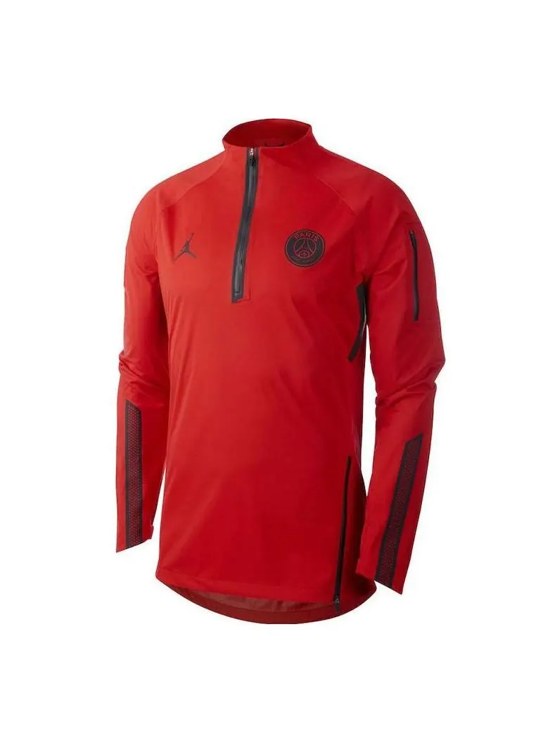 Спортивный топ Air Jordan x Paris Saint-Germain Aeroshield Strike Drill Top 'Red' AJ2392-661 — изображение 1 из 2, красный
