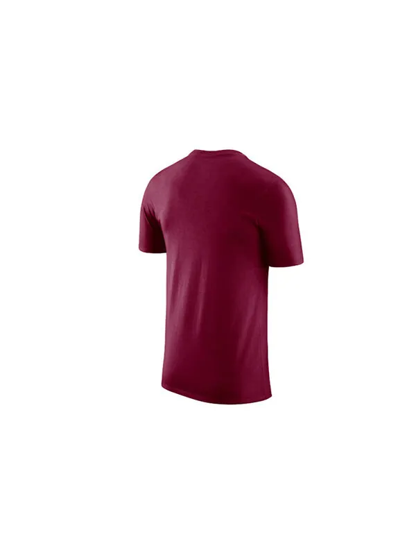 Футболка 2018 nba cleveland cavaliers basketball casual short sleeve red wine red Nike — изображение 2 из 2, винный красный