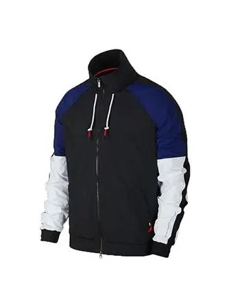 Куртка kyrie jacket 'black blue' Nike — изображение 1 из 2, черный/синий/белый