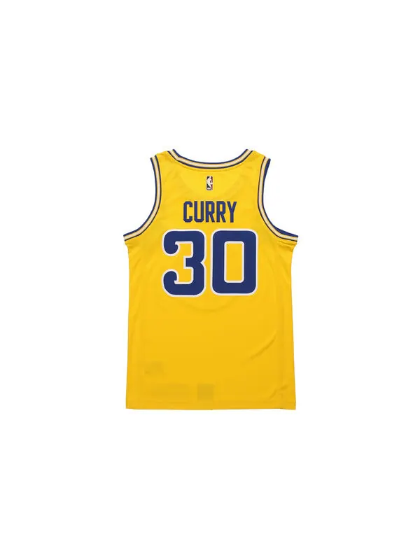 Баскетбольная майка классическая версия swingman connected майка nba golden state warriors stephen curry Nike, желтый