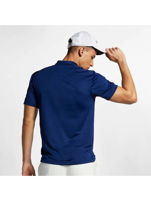 Футболка Nike Golf Dri-FIT Essential Polo Shirt 'Navy Blue' — изображение 4 из 4, синий