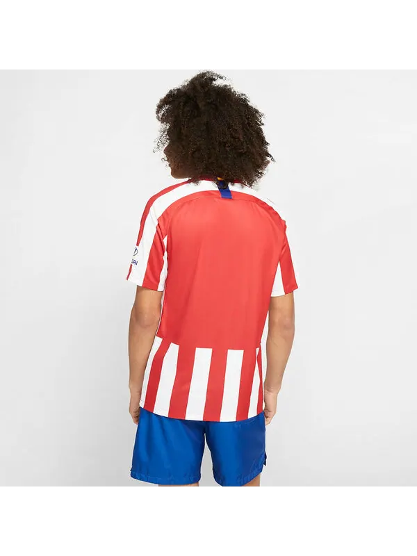 Футболка atletico madrid домашняя футбольная майка Nike — изображение 2 из 4, красный/белый