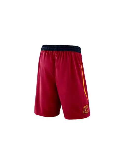 Шорты cleveland cavaliers icon edition swingman шорты limited sw красные Nike — изображение 2 из 2, красный/желтый