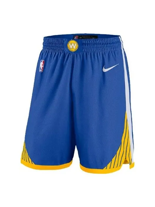Шорты nba icon edition swingman sports basketball shorts sw fan edition golden state warriors blue Nike — изображение 1 из 4