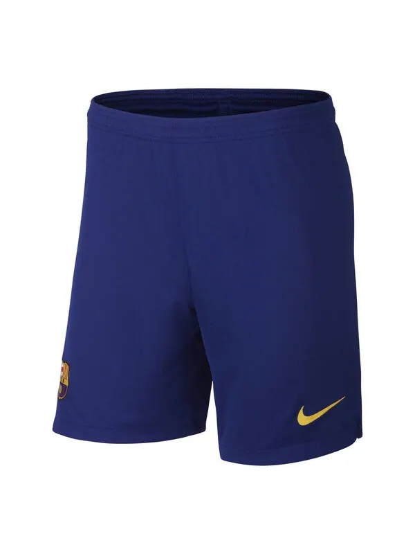 Шорты fc barcelona 19 20 домашние шорты Nike — изображение 1 из 3, синий/желтый