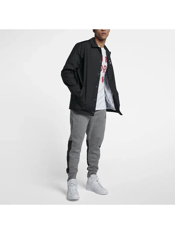 Куртка jumpman coaches лацкан coach куртка Air Jordan — изображение 2 из 4, черный