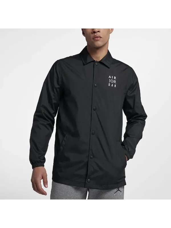 Куртка jumpman coaches лацкан coach куртка Air Jordan — изображение 3 из 4, черный