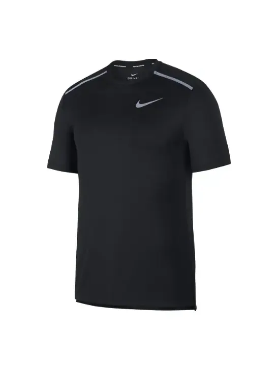 Спортивный топ Nike Dri-FIT Miler Short-Sleeve Top 'Black' AJ7565-010 — изображение 1 из 2, черный
