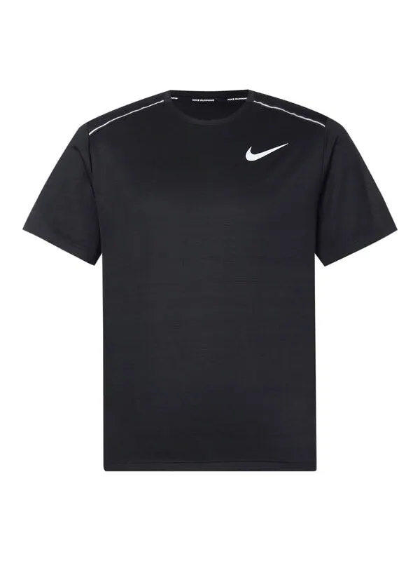 Футболка athleisure casual sports round neck short sleeve black Nike — изображение 1 из 4, черный