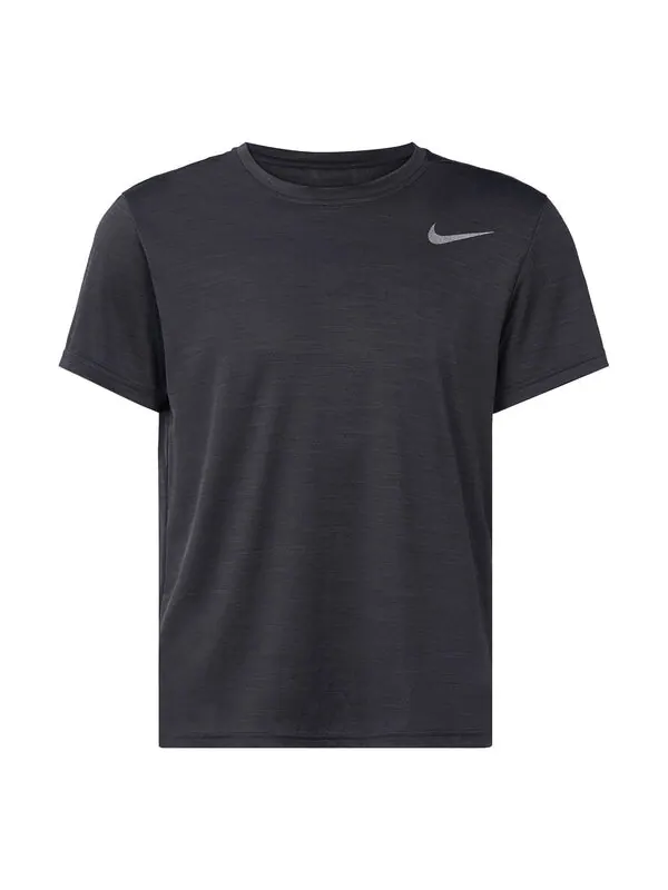 Футболка superset top ss training sports breathable round neck short sleeve black Nike — изображение 1 из 4, черный