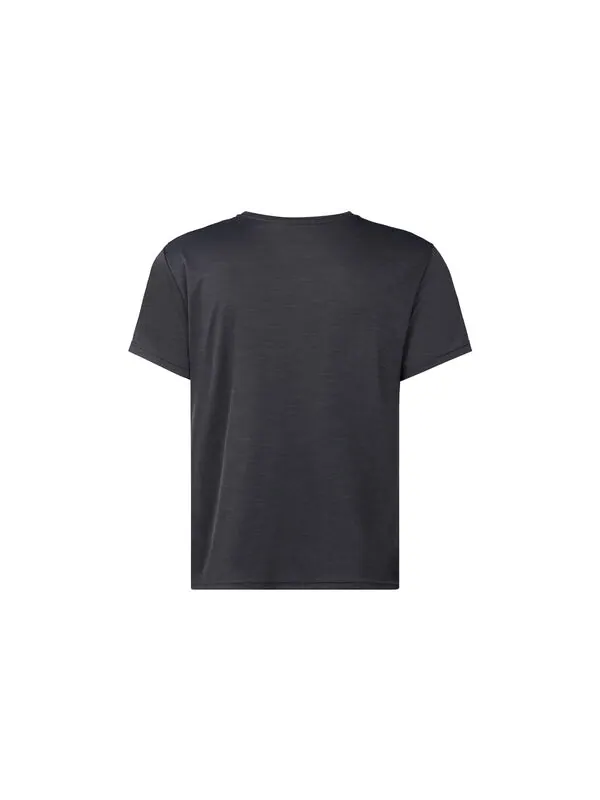 Футболка superset top ss training sports breathable round neck short sleeve black Nike — изображение 2 из 4, черный