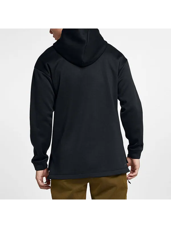 Толстовка men's therma training black Nike — изображение 4 из 4, черный