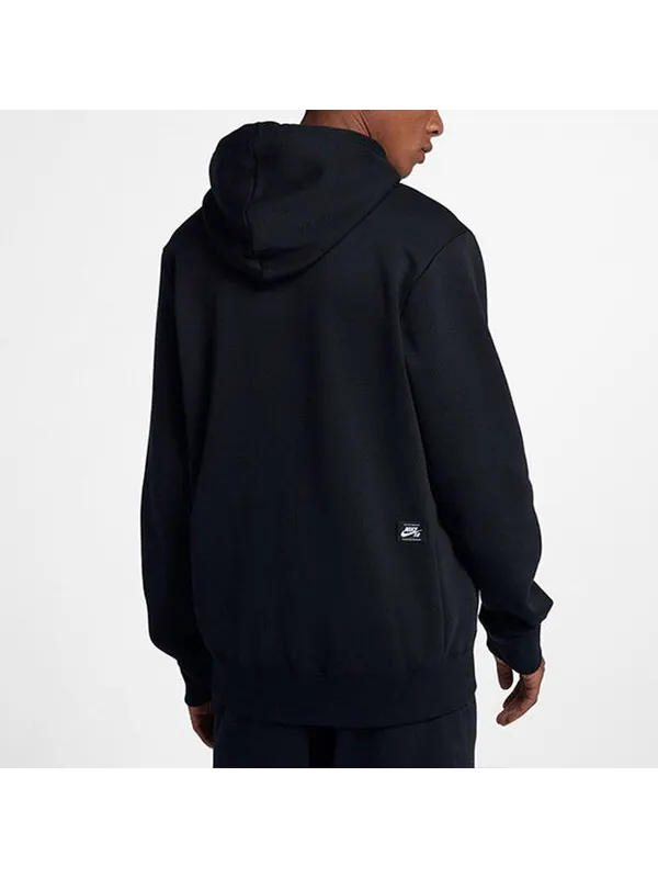 Толстовка Nike SB Skateboard ICON Skate Hooded Fleece Men Black — изображение 4 из 4, черный
