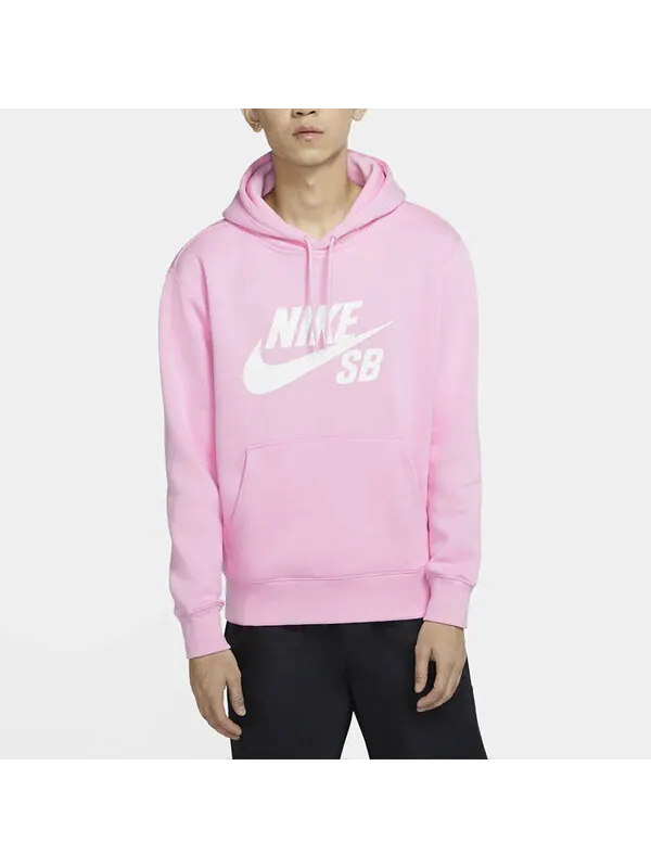 Толстовка Men's Nike Pullover Skateboard Basic Pink — изображение 3 из 4, розовый