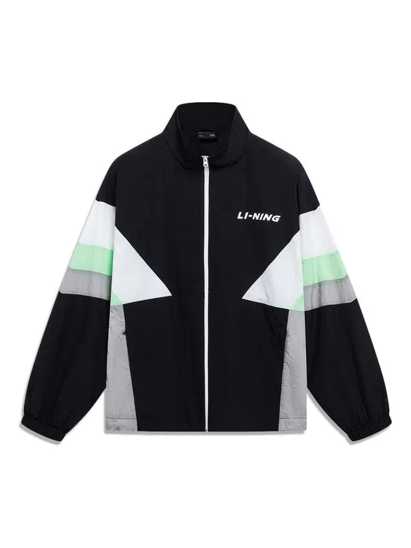 Куртка с графическим цветным блоком Li-Ning — изображение 1 из 2