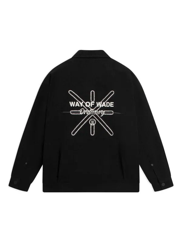Куртка way of wade logo вельветовая куртка Li-Ning — изображение 1 из 4, черный/белый