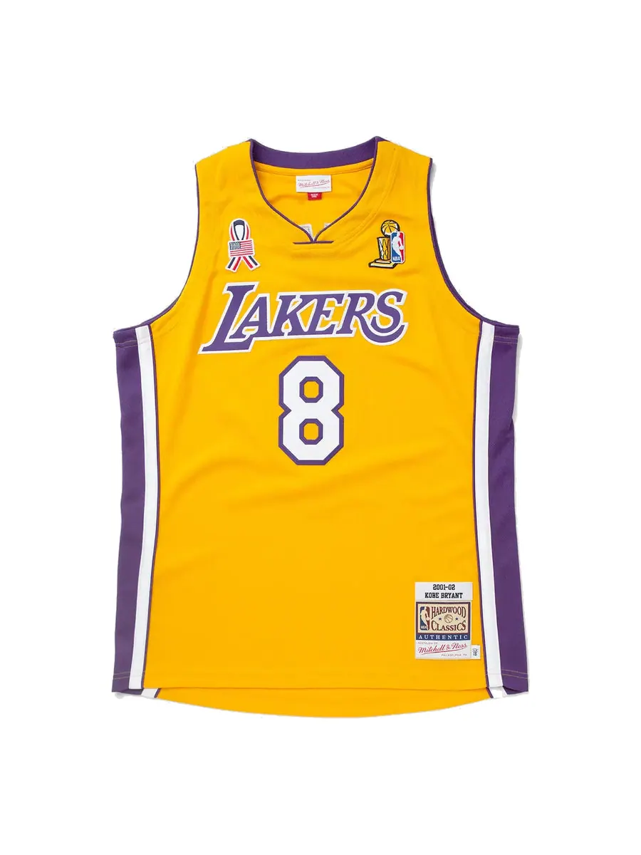 Джерси Mitchell & Ness x NBA Los Angeles Lakers 2001-02 Hardwood Classics Jerseys 'Kobe Bryant 8' — изображение 1 из 2