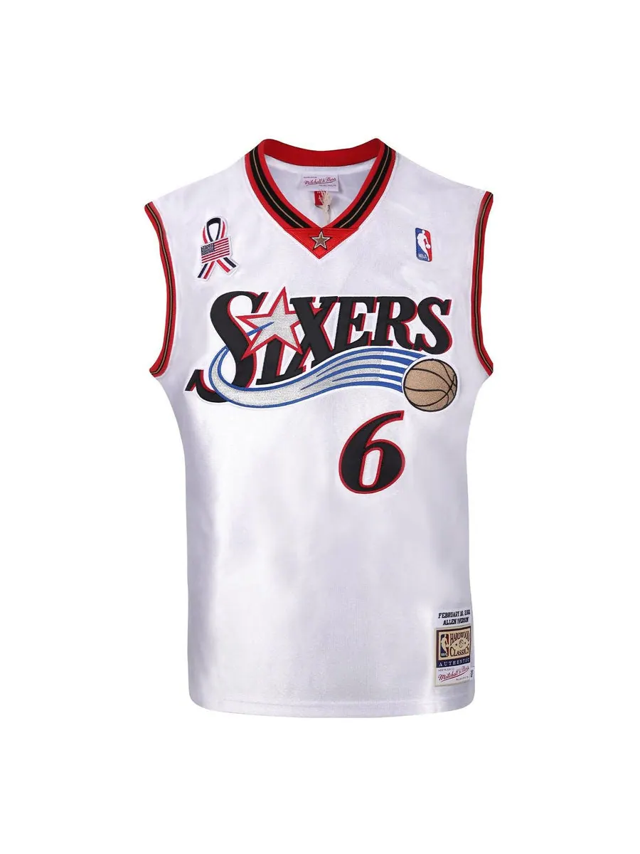 Баскетбольное джерси Mitchell & Ness AU 02-03 76 6 — изображение 1 из 2