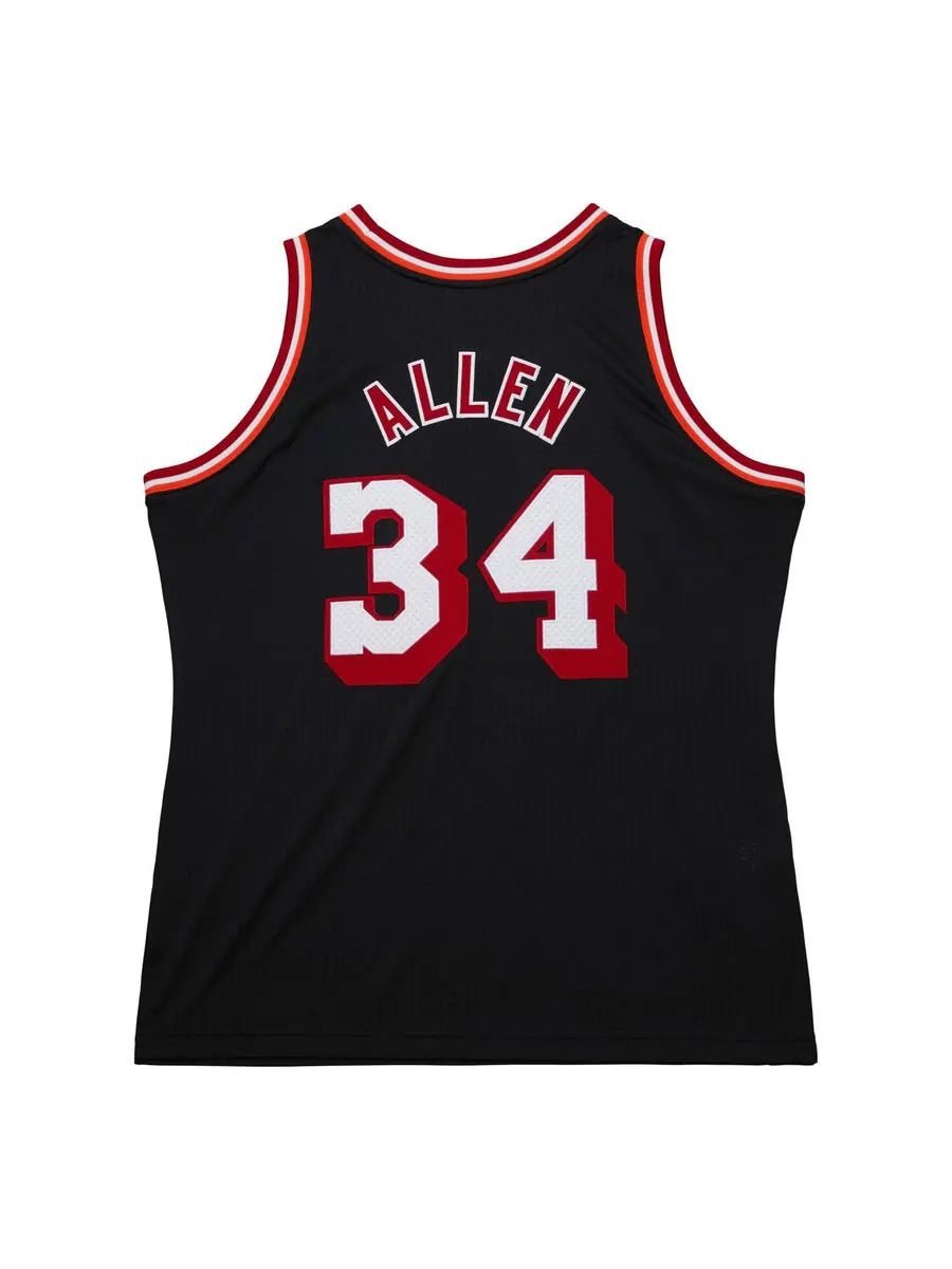 Джерси Mitchell & Ness x Miami Heat Dark HWC 2013-14 Jersey 'Ray Allen 34' — изображение 2 из 3, черный