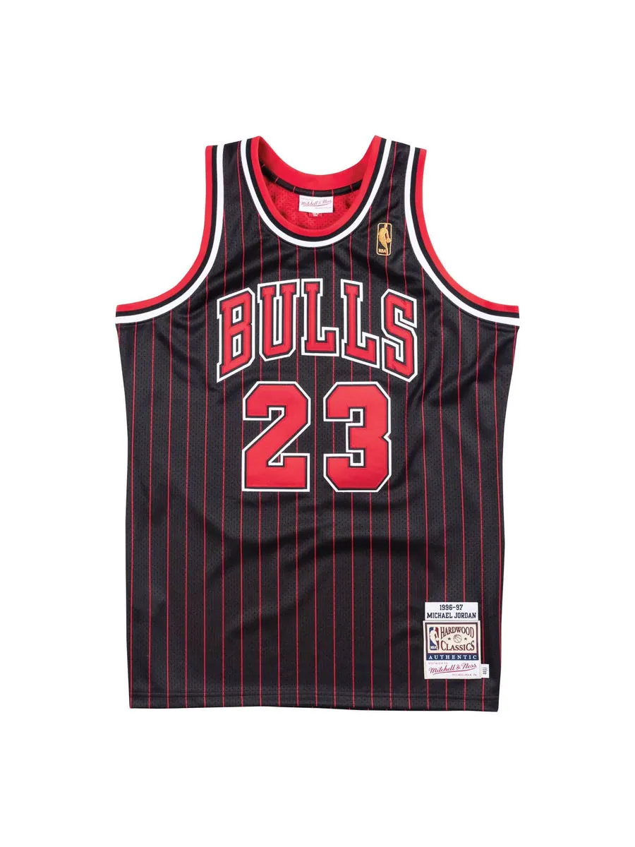 Джерси Mitchell & Ness x NBA Chicago Bulls 1996-97 Jerseys 'Michael Jordan 23' — изображение 1 из 2, черный