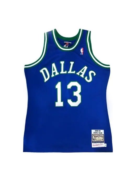 Баскетбольное джерси Mitchell & Ness NBA AU 1998-99 — изображение 1 из 2, синий