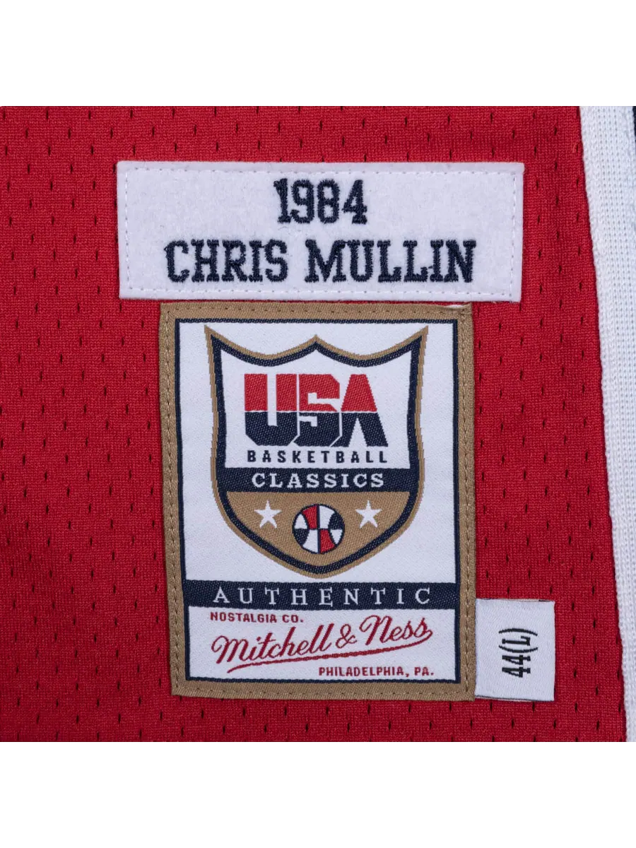 Джерси Mitchell & Ness NBA Chris Mullin Team USA 1984 Jersey #13 — изображение 3 из 3, красный