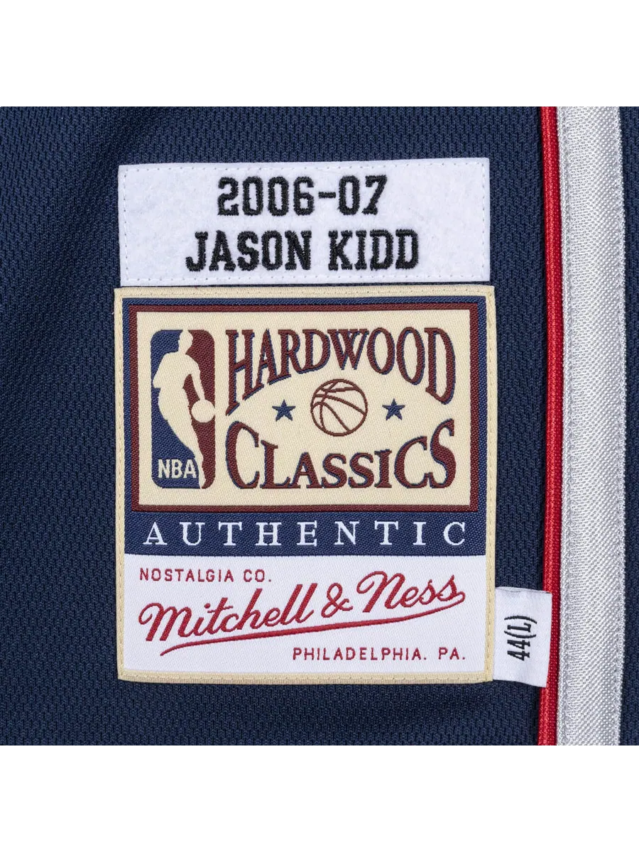 Джерси Mitchell & Ness x NBA New Jersey Nets 2006-07 Jerseys 'Jason Kidd 5' — изображение 3 из 3, темно-синий