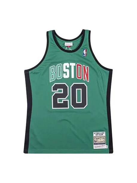 Майка Mitchell & Ness NBA Authentic Jersey 'Miami Heat - Ray Allen 2007-08' — изображение 1 из 2, зеленый