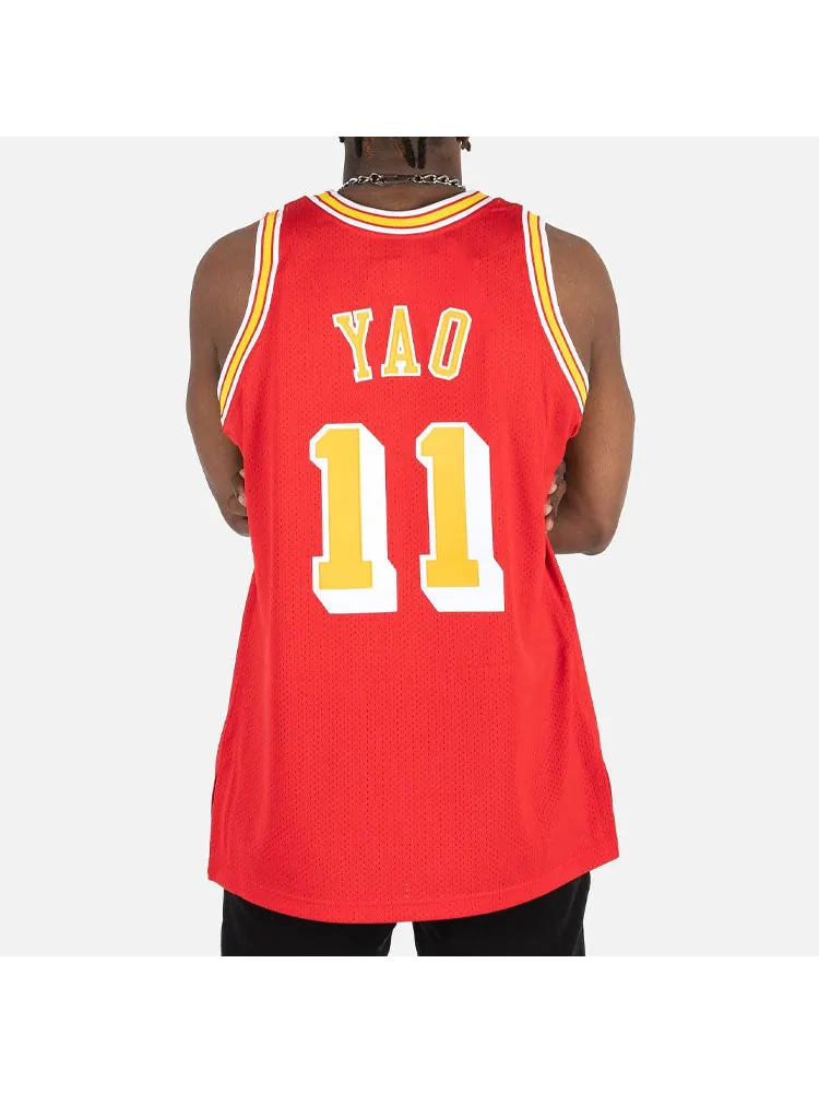 Баскетбольное джерси Mitchell & Ness NBA Authentic Jersey 'Houston Rockets - Yao Ming 2004/05' — изображение 3 из 3