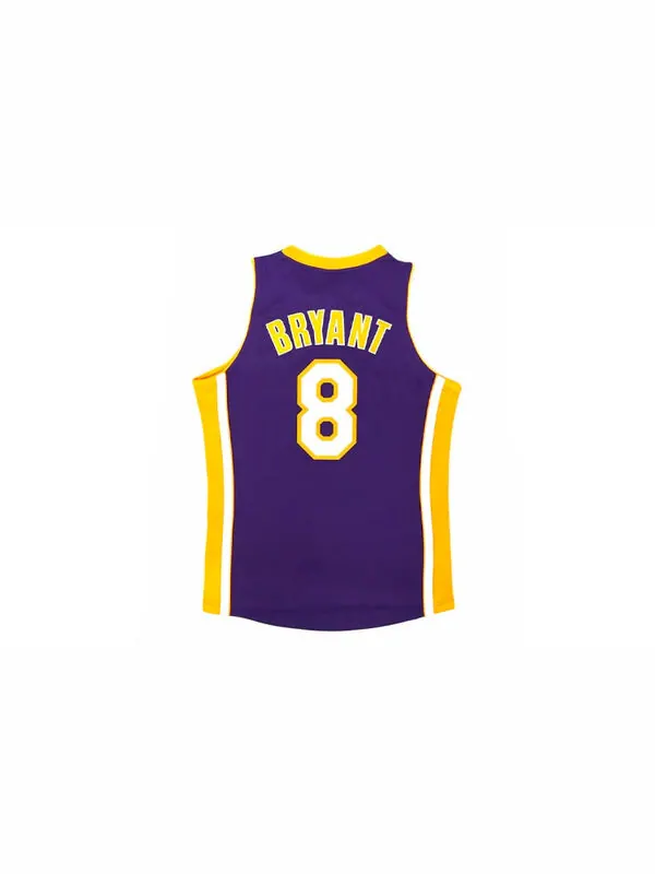 Майка Mitchell & Ness NBA Authentic Jersey 'Los Angeles Lakers - Kobe Bryant 1999-00' — изображение 2 из 2, фиолетовый
