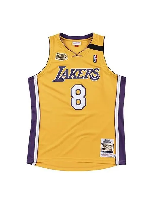 Майка Mitchell & Ness NBA Authentic Jersey 'Los Angeles Lakers - Kobe Bryant 1999-00' — изображение 1 из 3, желтый