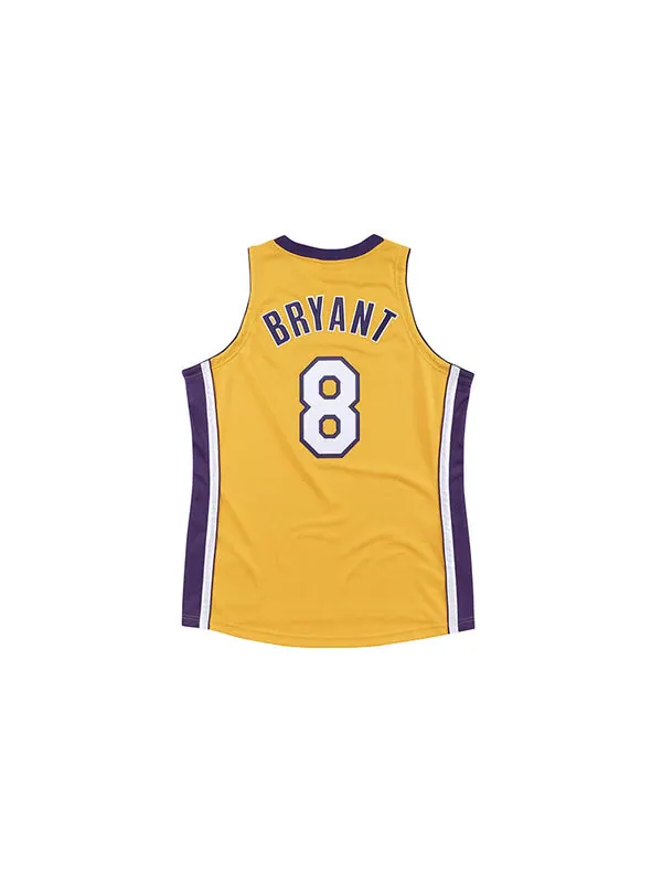 Майка Mitchell & Ness NBA Authentic Jersey 'Los Angeles Lakers - Kobe Bryant 1999-00' — изображение 2 из 3, желтый