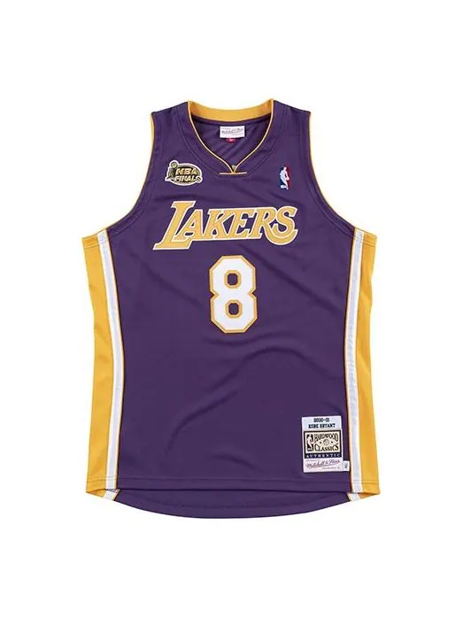 Джерси Mitchell & Ness NBA Kobe Bryant Los Angeles Lakers 2000/01 Authentic Jersey #8 — изображение 1 из 3, фиолетовый