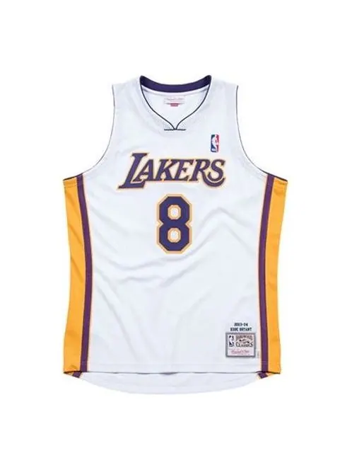 Джерси Mitchell & Ness NBA Kobe Bryant Los Angeles Lakers 2003/04 Alternate Authentic Jersey #8 — изображение 1 из 2, белый