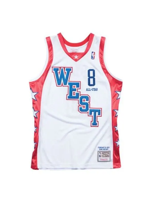 Баскетбольное джерси Mitchell & Ness NBA AU 2004 8 — изображение 1 из 2, белый