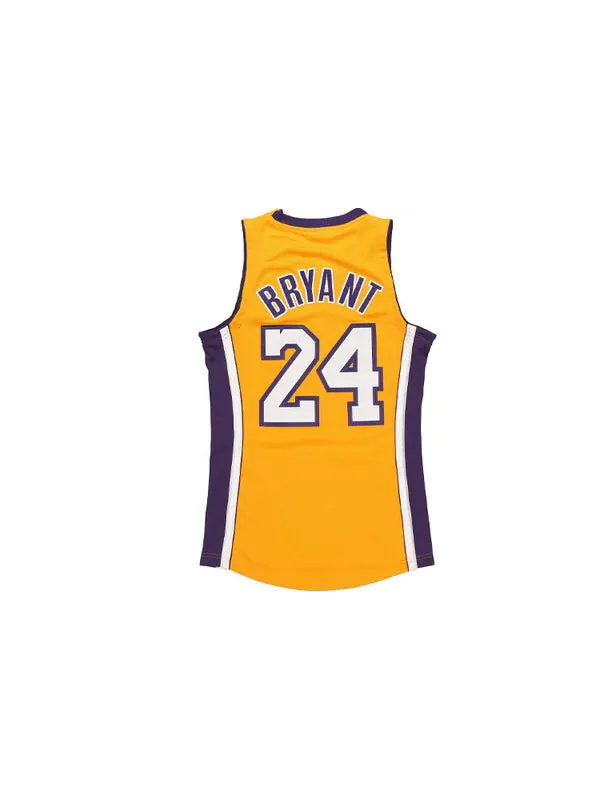 Майка Mitchell & Ness NBA Authentic Jersey 'Los Angeles Lakers - Kobe Bryant 2008-09' — изображение 2 из 4, желтый