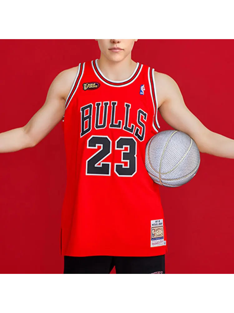 Баскетбольное джерси Mitchell & Ness NBA AU 97-98 23 — изображение 3 из 4